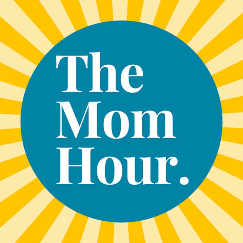 the mom hour podcast album cover