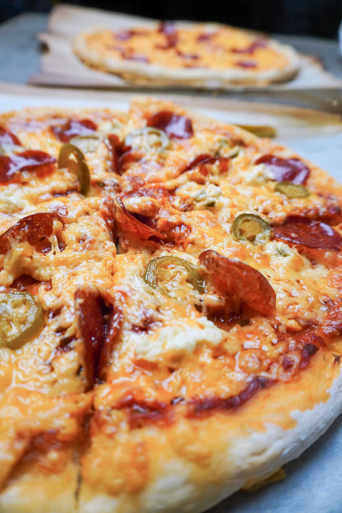 Easy Jalapeño Popper Pizza on Sourdough Crust