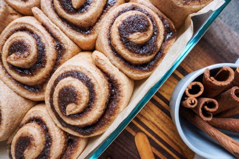 Quick Fresh Milled Cinnamon Rolls (One Rise)
