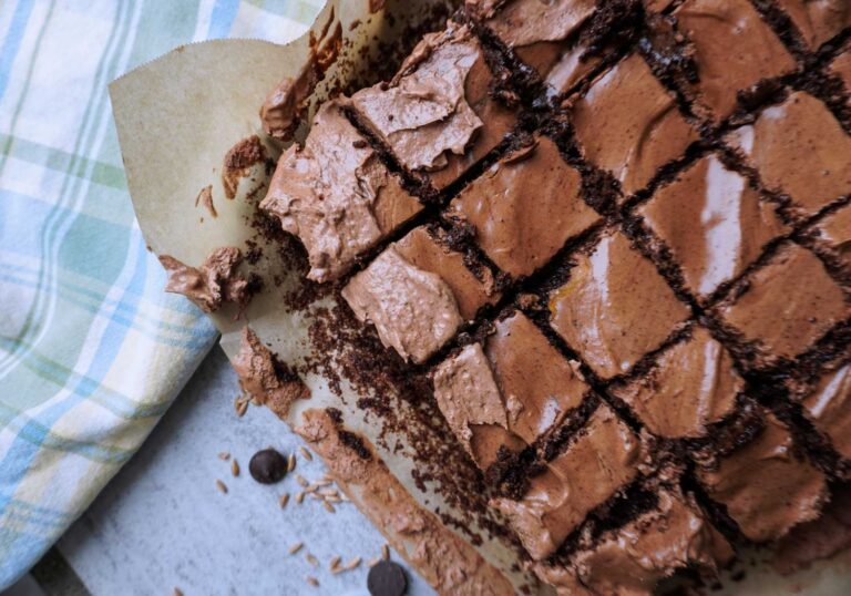 Fudgy Zucchini Brownies With Fresh Milled Spelt Flour